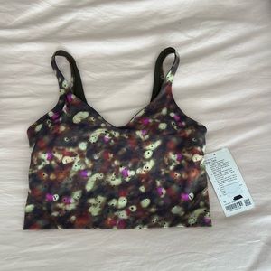 NWT Lululemon align tank size 10 NWT cameo/graffiti green multicolor